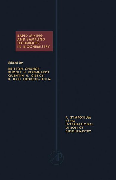 Produktbild: Rapid Mixing and Sampling Techniques in Biochemistry