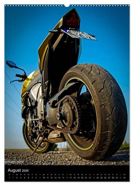 Produktbild: HONDA CB1000R (hochwertiger Premium Wandkalender 2026 DIN A2 hoch), Kunstdruck in Hochglanz