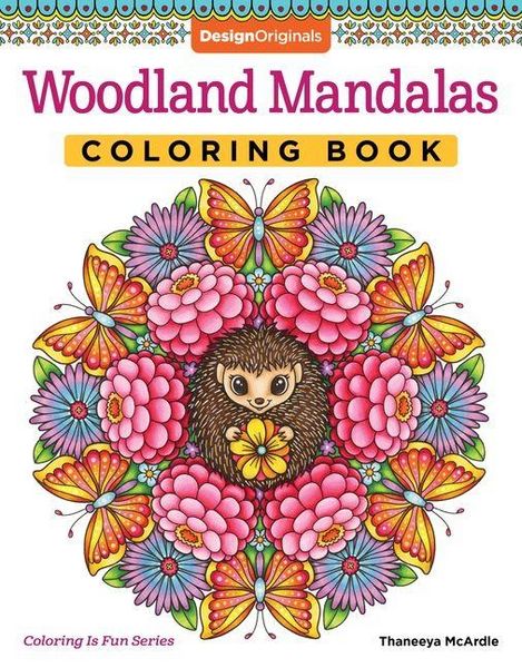 Produktbild: Woodland Mandalas Coloring Book