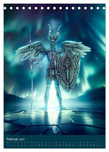 Produktbild: Bodypainting Adventures (Tischkalender 2027 DIN A5 hoch), CALVENDO Monatskalender