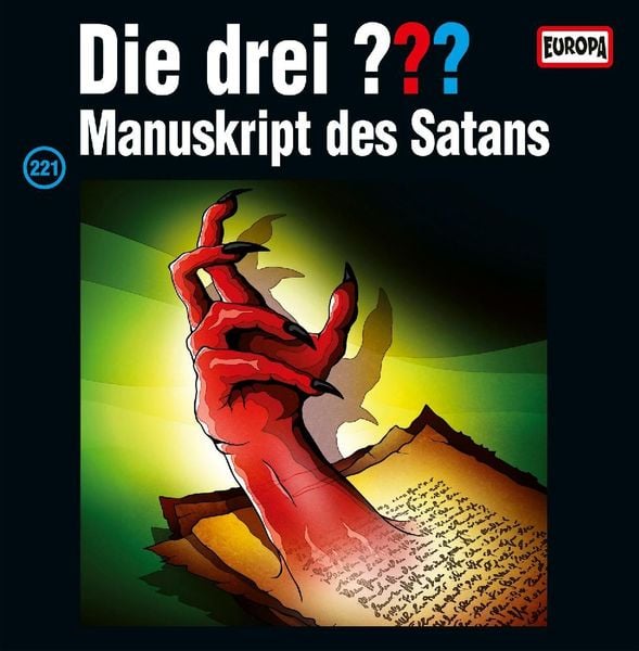 Produktbild: Die drei ??? - Manuskript des Satans, 2 Schallplatte