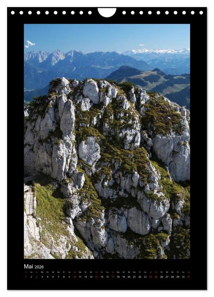Produktbild: Landschaft im Fokus - Bayern, Tirol und S&uuml;dtirol (Wandkalender 2026 DIN A4 hoch), CALVENDO Monatskalender