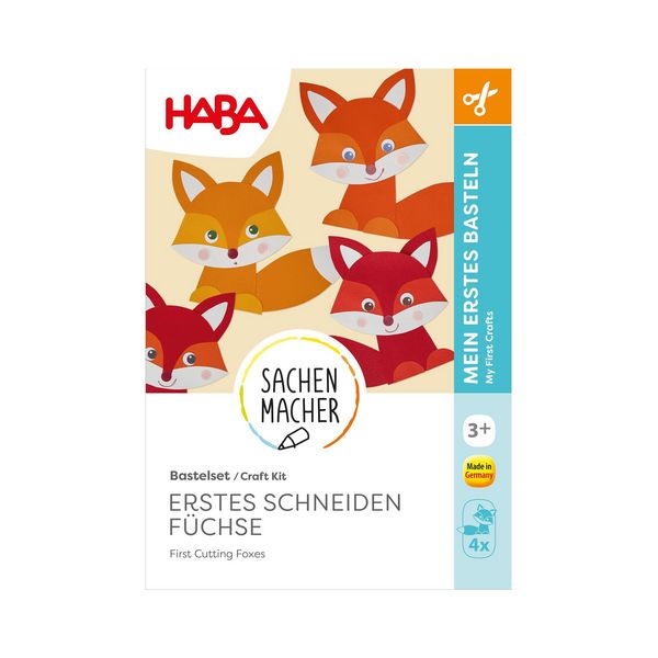 Produktbild: Bastelset - Erstes Schneiden F&uuml;chse