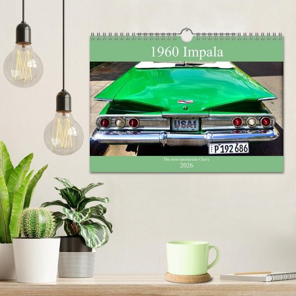 Produktbild: 1960 Impala - The most spectacular Chevy (Wall Calendar 2026 DIN A4 landscape), CALVENDO 12 Month Wall Calendar