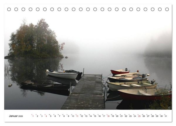 Produktbild: Bootsansichten (Tischkalender 2026 DIN A5 quer), CALVENDO Monatskalender