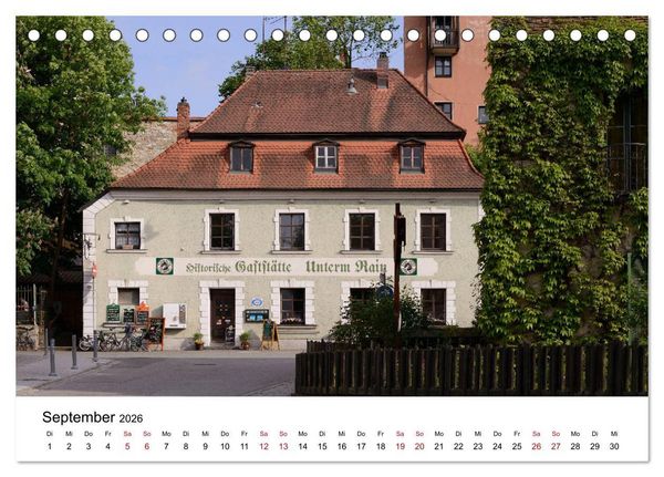 Produktbild: Straubing, liebenswerte Stadt im G&auml;uboden (Tischkalender 2026 DIN A5 quer), CALVENDO Monatskalender