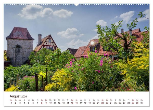 Produktbild: Bad Wimpfen. (Wandkalender 2026 DIN A2 quer), CALVENDO Monatskalender