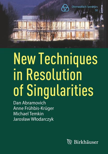 Produktbild: New Techniques in Resolution of Singularities