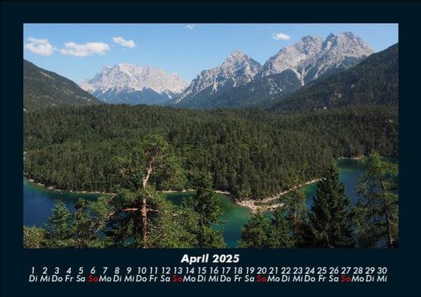 Produktbild: Bergige Welten 2025 Fotokalender DIN A5
