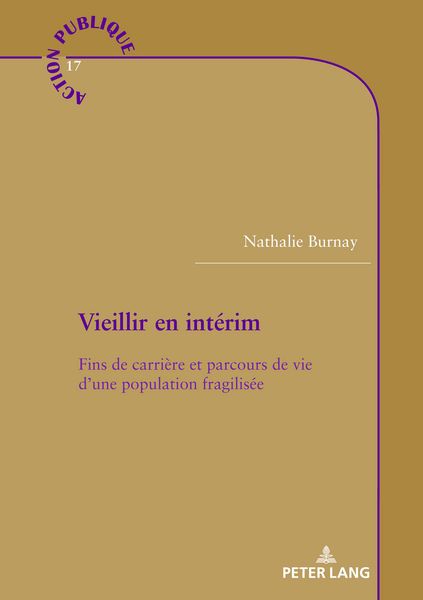 Produktbild: Vieillir en int&eacute;rim