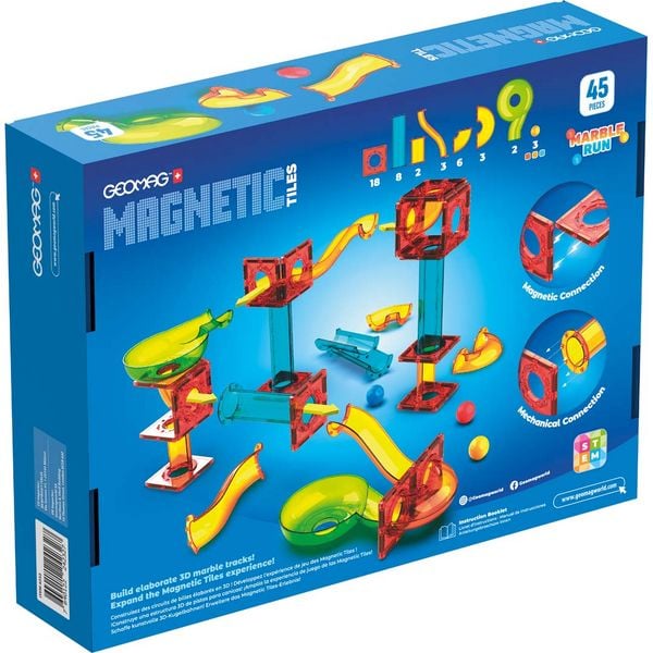 Produktbild: Geomag Magnetic Tiles Marble Run 45