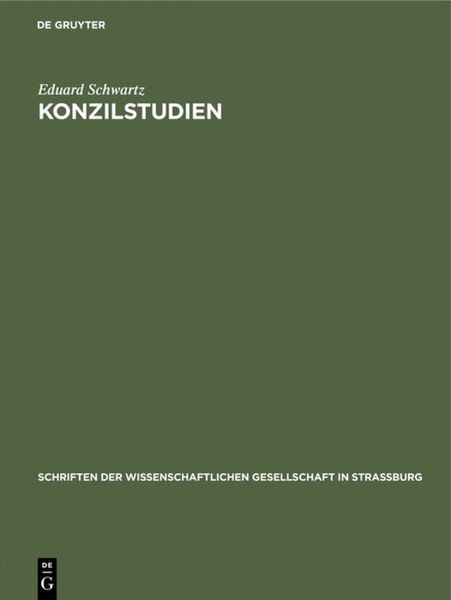 Produktbild: Konzilstudien