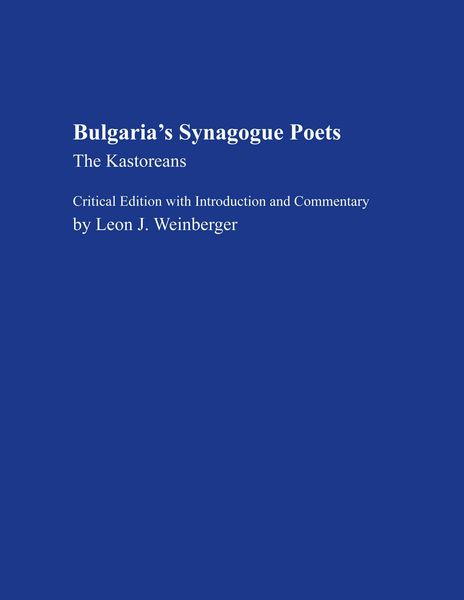 Produktbild: Bulgaria's Synagogue Poets