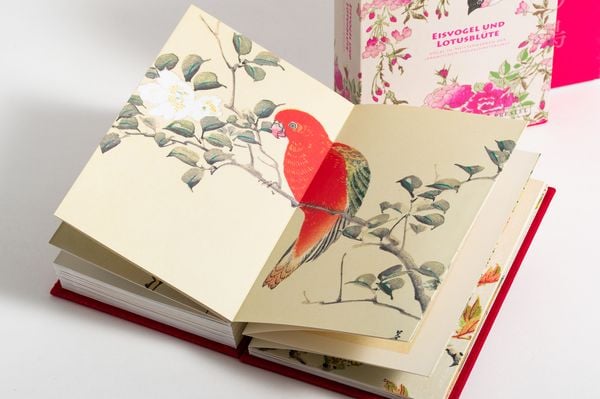 Produktbild: Eisvogel und Lotusbl&uuml;te