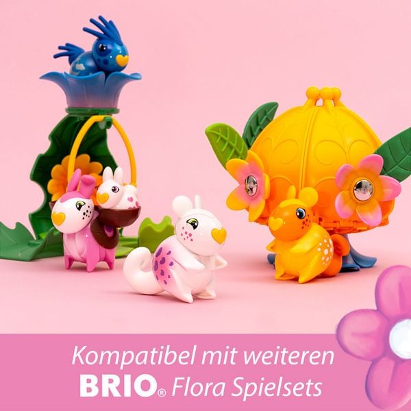 Produktbild: BRIO Flora - 36206 Magnolia | Spielfigur f&uuml;r endlosen fantasievollen Spielspa&szlig; f&uuml;r M&auml;dchen und Jungen ab 3 Jahren - wundersch&ouml;nes Geschenk