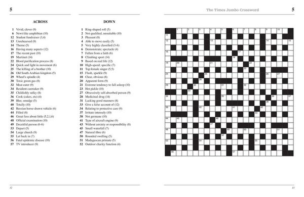 Produktbild: The Times Crosswords - The Times 2 Jumbo Crossword Book 17