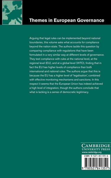 Produktbild: Law and Governance in Postnational Europe
