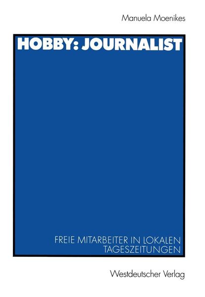 Produktbild: Hobby: Journalist