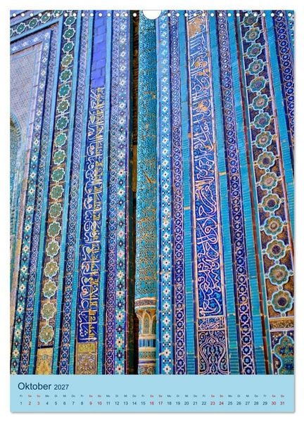 Produktbild: Usbekistan - Historische Architektur (Wandkalender 2027 DIN A3 hoch), CALVENDO Monatskalender