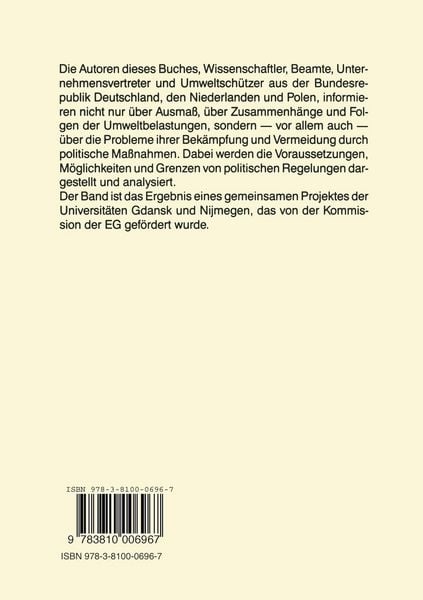 Produktbild: Umweltpolitik in Ost- und Westeuropa