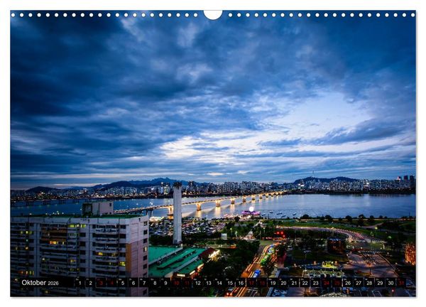 Produktbild: Seoul - Metropole zwischen Tradition und Moderne (Wandkalender 2026 DIN A3 quer), CALVENDO Monatskalender