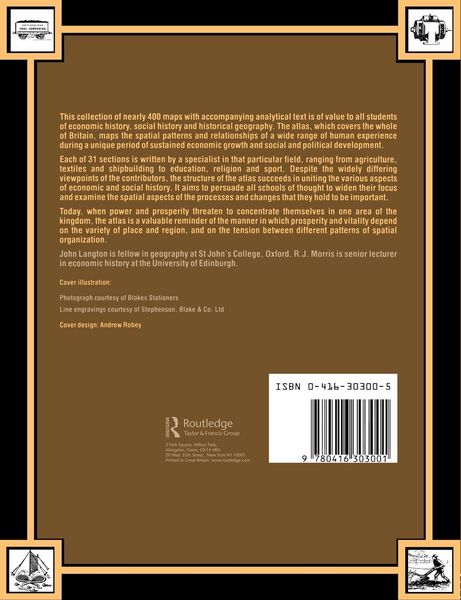 Produktbild: Atlas of Industrializing Britain, 1780-1914