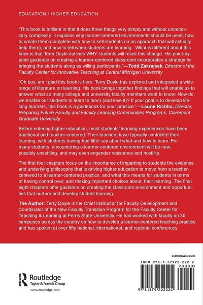 Produktbild: Helping Students Learn in a Learner-Centered Environment
