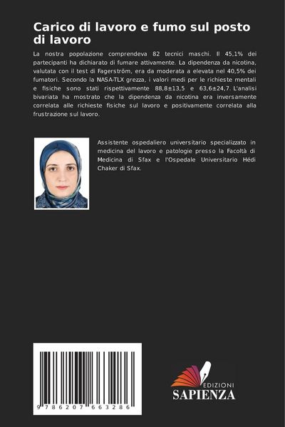 Produktbild: Carico di lavoro e fumo sul posto di lavoro