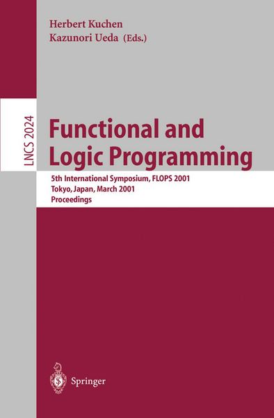 Produktbild: Functional and Logic Programming