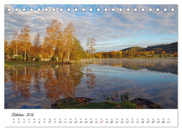 Produktbild: Schwedens Vielfalt (Tischkalender 2026 DIN A5 quer), CALVENDO Monatskalender