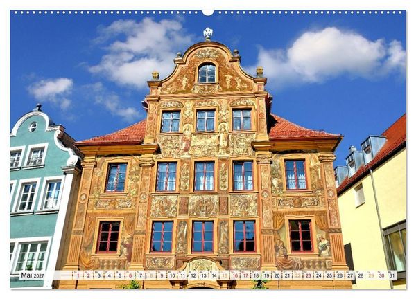 Produktbild: Ellwangen - Jagst im Ostalbkreis (hochwertiger Premium Wandkalender 2027 DIN A2 quer), Kunstdruck in Hochglanz