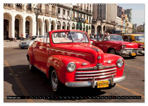 Produktbild: Classic Cars of Cuba (Wandkalender 2026 DIN A2 quer), CALVENDO Monatskalender