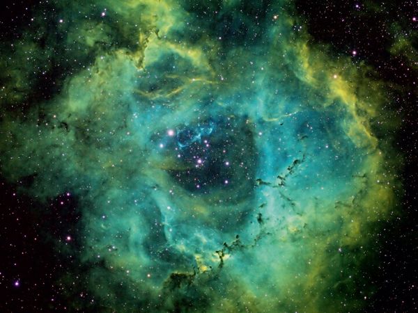 Produktbild: CALVENDO Puzzle Rosettennebel 1000 Teile Lege-Gr&ouml;&szlig;e 64 x 48 cm Foto-Puzzle Bild von Roland St&ouml;rmer