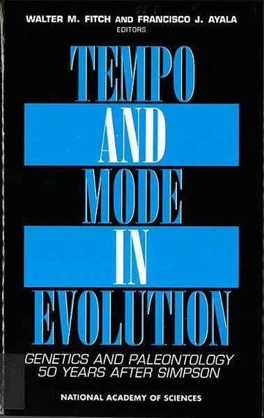 Produktbild: Tempo and Mode in Evolution
