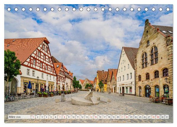 Produktbild: Lauf an der Pegnitz Impressionen (Tischkalender 2026 DIN A5 quer), CALVENDO Monatskalender