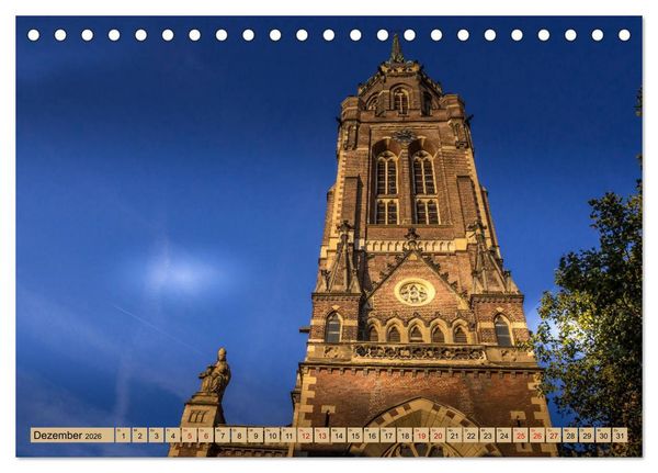 Produktbild: Krefeld Impressionen (Tischkalender 2026 DIN A5 quer), CALVENDO Monatskalender