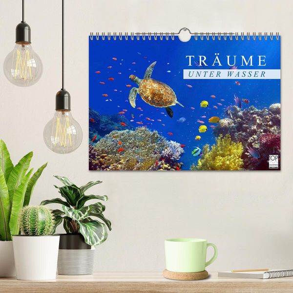 Produktbild: Tr&auml;ume unter Wasser (Wandkalender 2026 DIN A4 quer), CALVENDO Monatskalender