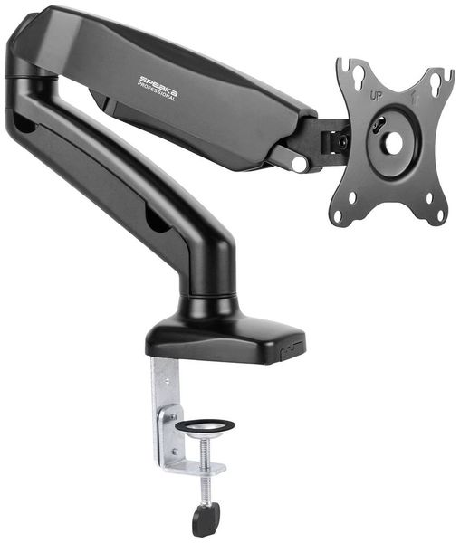 Produktbild: SpeaKa Professional Monitorhalterung SP-MM-900 1 Display(s) 43,2 cm (17") - 81,3 cm (32") Schwarz Schwenkbar, Neigbar, H&ouml;henverstellbar, Rotierbar