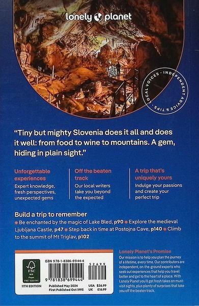 Produktbild: Lonely Planet Slovenia