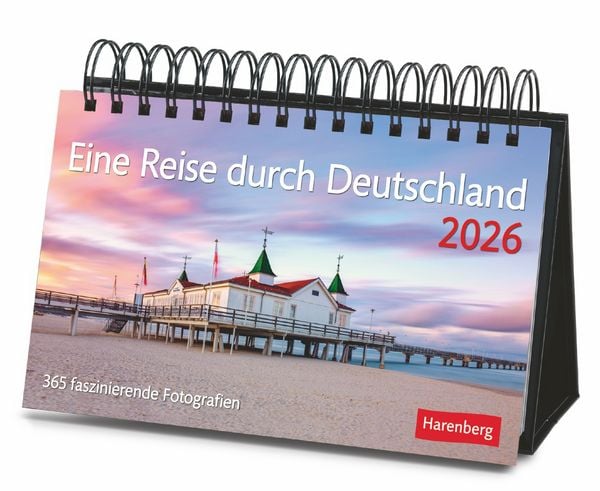 Produktbild: Eine Reise durch Deutschland Premiumkalender 2026 - 365 faszinierende Fotografien