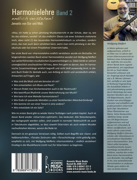 Produktbild: Harmonielehre endlich verstehen! Band 2
