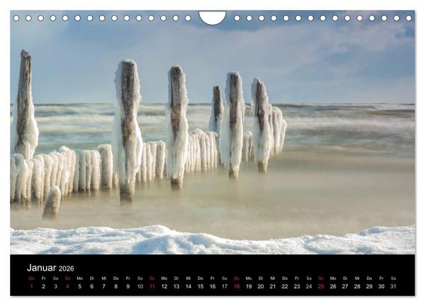 Produktbild: wonderful moments - R&uuml;gen 2026 (Wandkalender 2026 DIN A4 quer), CALVENDO Monatskalender