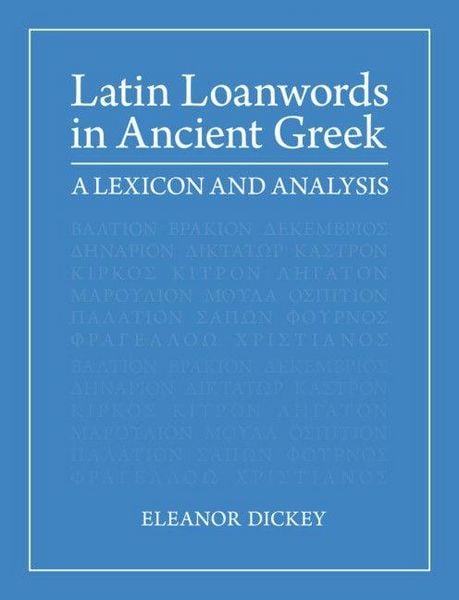 Produktbild: Latin Loanwords in Ancient Greek