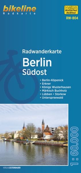 Produktbild: Radwanderkarte Berlin S&uuml;dost RW-B04