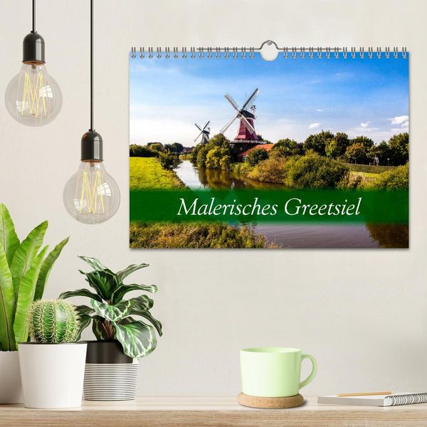 Produktbild: Malerisches Greetsiel (Wandkalender 2026 DIN A4 quer), CALVENDO Monatskalender