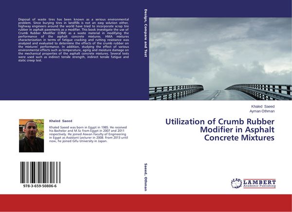 Produktbild: Utilization of Crumb Rubber Modifier in Asphalt Concrete Mixtures