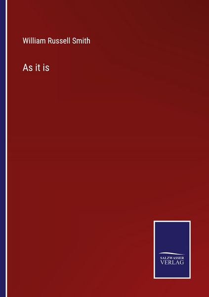Produktbild: As it is