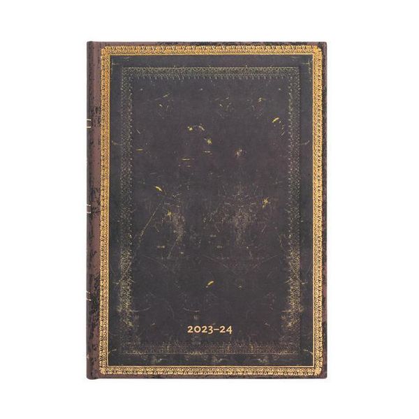 Produktbild: Paperblanks 2024 Arabica Old Leather Collection 18-Month MID