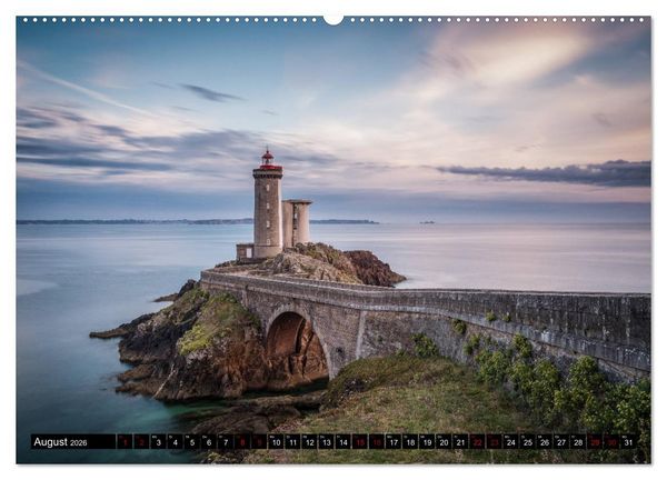 Produktbild: Armorica - Bretagne, Land am Ende der Welt (hochwertiger Premium Wandkalender 2026 DIN A2 quer), Kunstdruck in Hochglanz