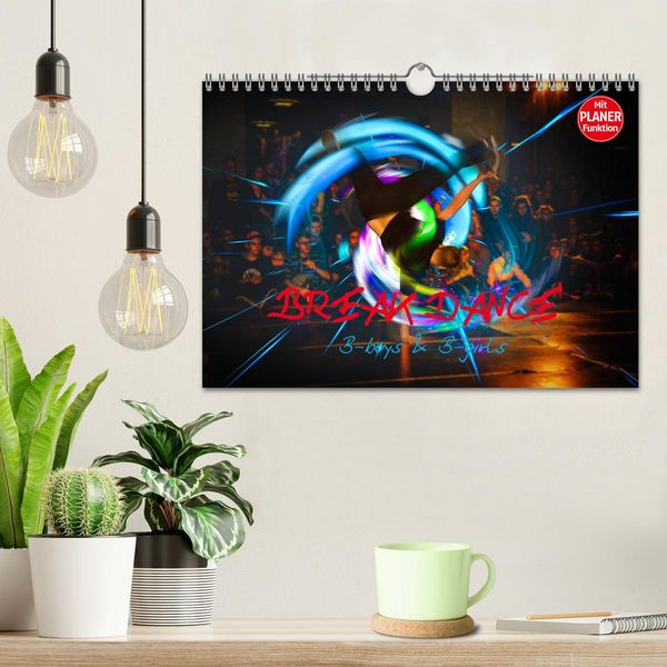 Produktbild: Break Dance B-boys & B-girls (Wandkalender 2026 DIN A4 quer), CALVENDO Monatskalender